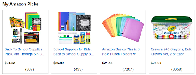 3rd Grade Supply list 2024 Back to School