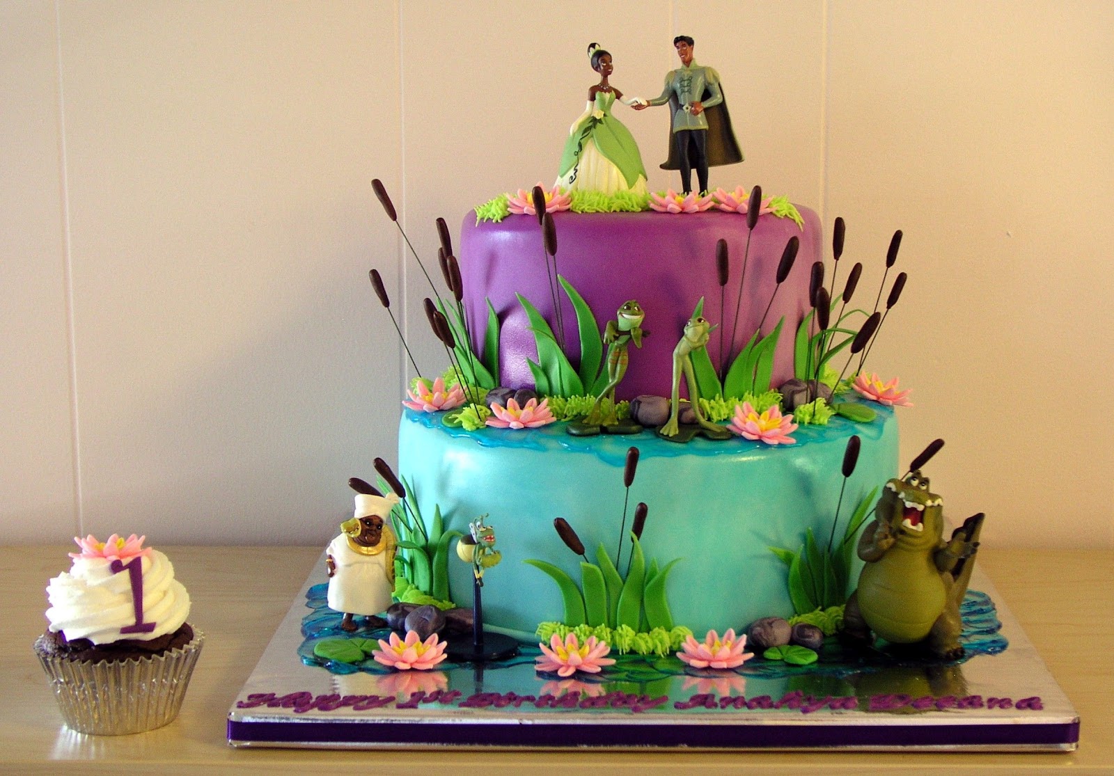 princess and the frog cake