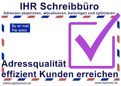 Adressqualität – effizient Kunden erreichen IHR Büroservice