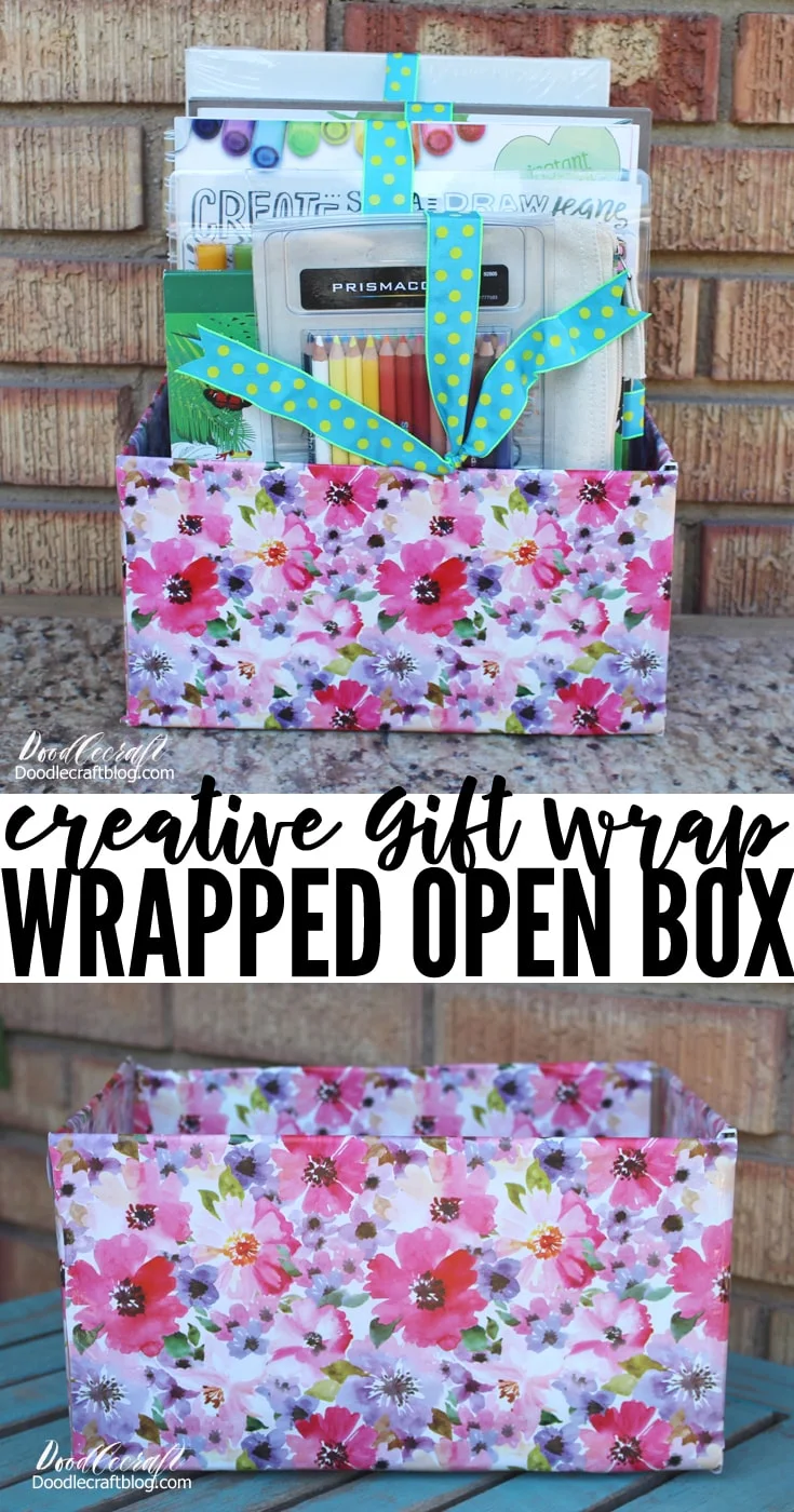 How to Wrap an Open Box: Creative Gift Wrapping!