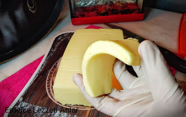 Evde kaşar peyniri yapımı