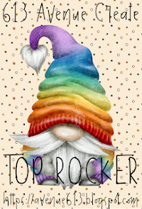 Winner of Top Rocker at 613 Avenue Create Challenge Blog