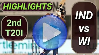 IND vs WI 2nd T20I