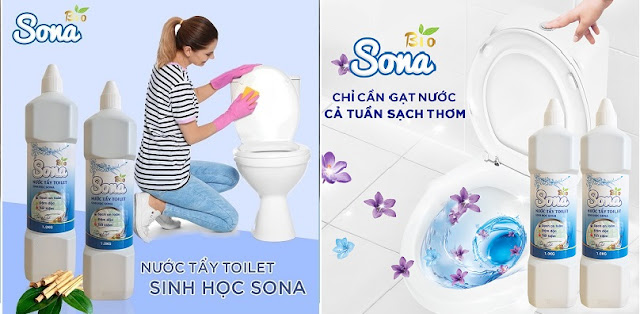 Nước tẩy Toilet sinh học Sona