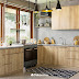 Elegant 7 wooden kitchen set, traditional touch of modern style
