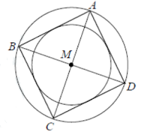 ריבוע ABCD שאלכסוניו נפגשים בנקודה M