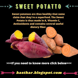 Health benefits of sweet potato