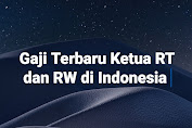 Gaji Terbaru Ketua RT dan RW di Indonesia 