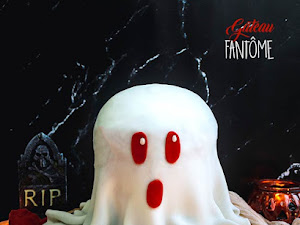 Gâteau fantôme d'Halloween