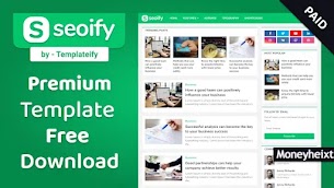 Seoify Premium Blogger Template Free Download