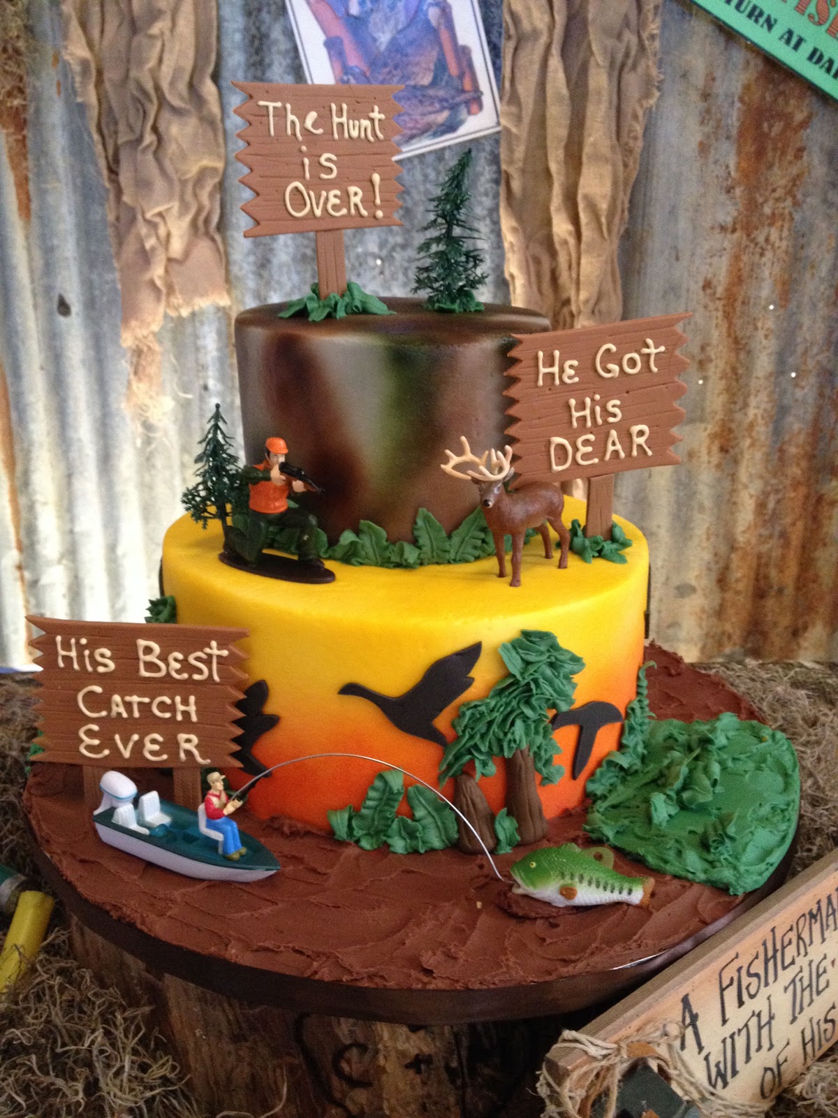 hunter birthday cake