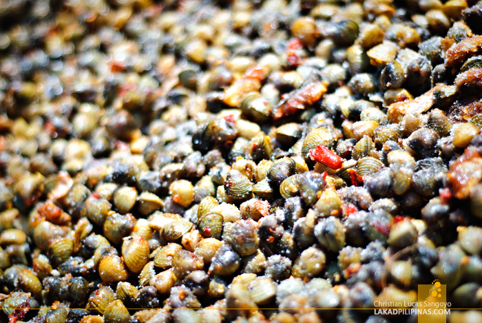 Spiced Shellfish at Leu Market in Siem Reap