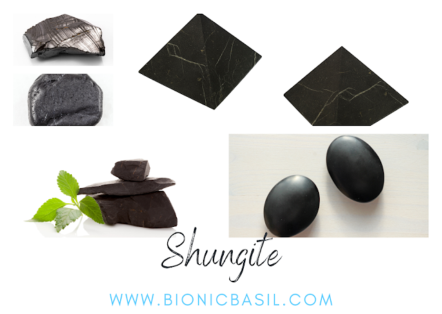 examples of shungite healing crystal