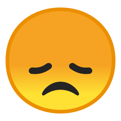 WhatsApp sad emoji dp