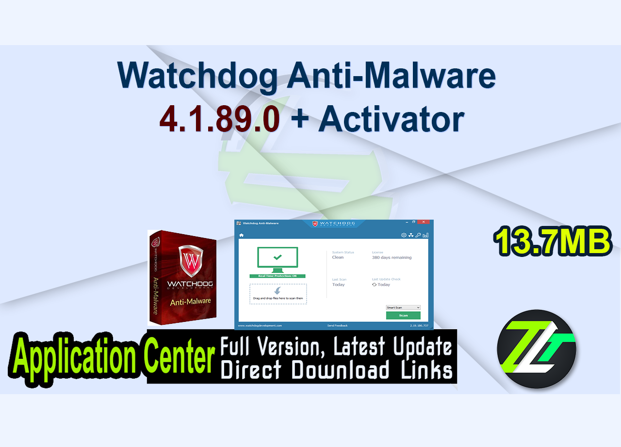 Watchdog Anti-Malware 4.1.89.0 + Activator