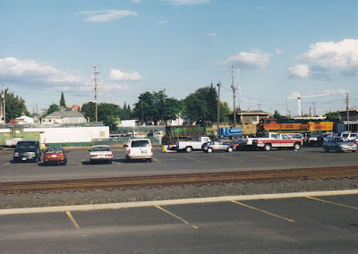 BNSF SW1000 #3623 in Vancouver, Washington on September 6, 2002