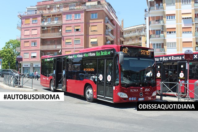 #AutobusDiRoma - Mercedes Citaro C2, tornano i bus ibridi a Roma!