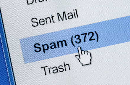 Help! My address was forged in spam!