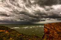 Wetterfotografie Sturmtief Helgoland Olaf Kerber