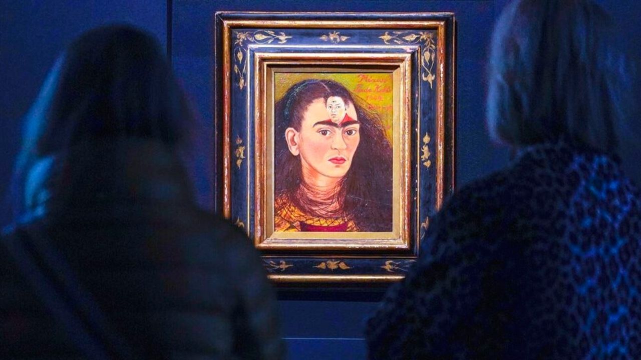 Frida Kahlo's self-portrait sold for a record. 34.9 million