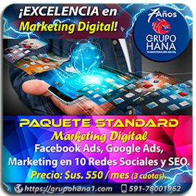 ¡Grupo Hana es Excelencia en Marketing Digital!