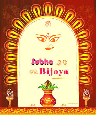 Happy Durga puja bijoya dashami photo download