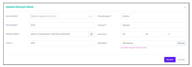 PANDUAN UPDATE DATA DAN UPLOAD DOKUMEN PADA SIMPEG 5.0 KEMENAG