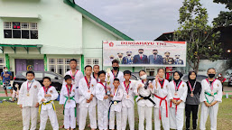 Akademi Taekwondo Korem 042/Gapu Raih Juara Umum 2 Kategori Pemula Open Turnamen Taekwondo Bupati Lebong Cup