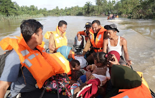 Empat Ibu Hamil Terjebak Banjir Dievakuasi Januari 3, 2022