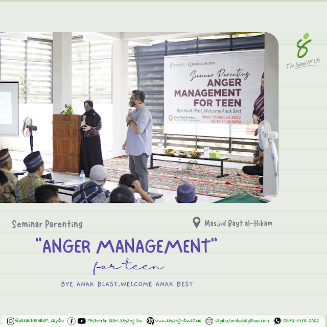 Seminar Parenting PAMSI: "Anger Management for Teen, Bye Anak BLAST Welcome Anak BEST"