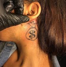 Money Bag Tattoo Idea