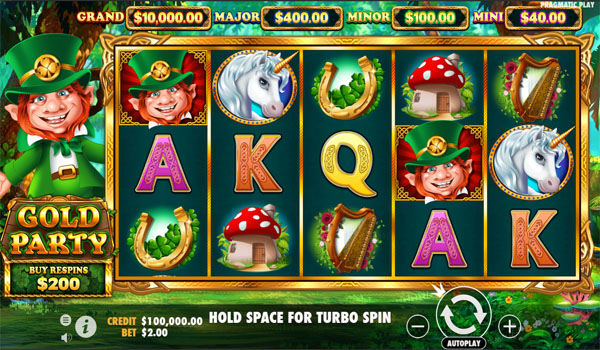 Main Gratis Slot Indonesia - Gold Party Pragmatic Play