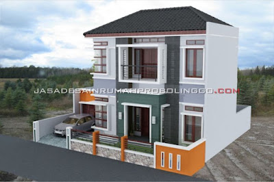 desain rumah 2 lantai terbaik