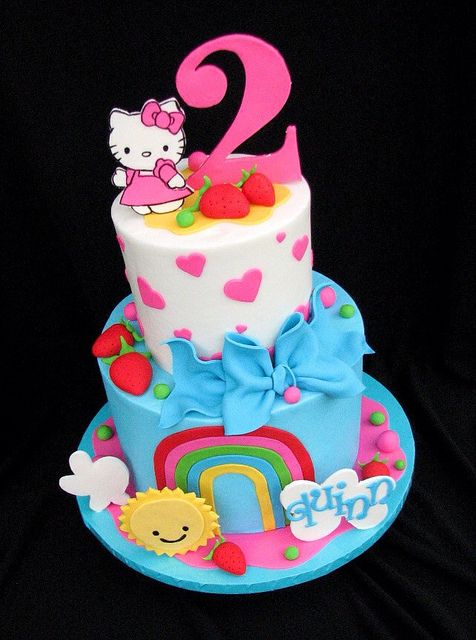 pictures of hello kitty cake