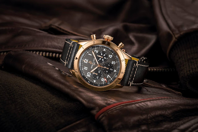 Breitling lanzó la nueva réplica de relojes de la serie Breitling Super AVI de 46 mm