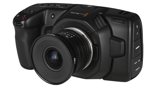 Объектив Laowa 6mm T2.1 Zero-D MFT Cine с камерой BMPCC 4K