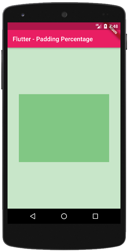 flutter – Padding percentage – Flutter Tutorials