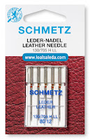 Agujapara cuero de la marca Schmetz para maquinas de coser domésticas