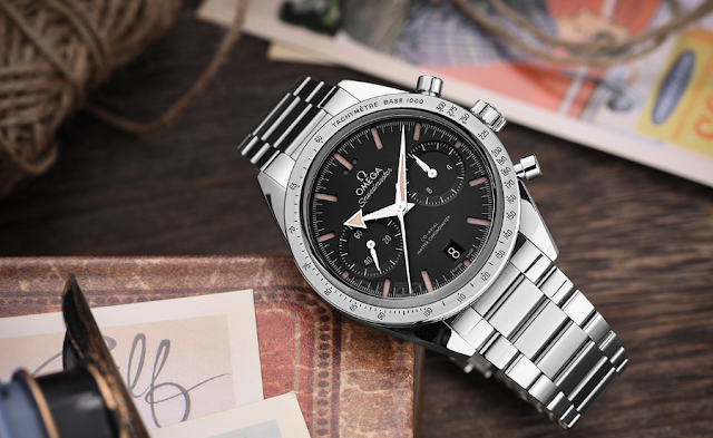 Examen de la nouvelle réplique de montre Omega Speedmaster'57 à cadran noir à bas prix