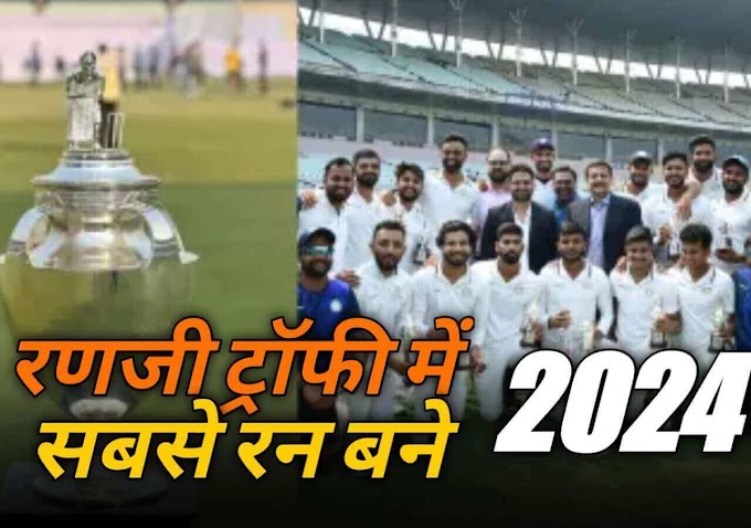 Ranji Trophy History And Winner list In Hindi 