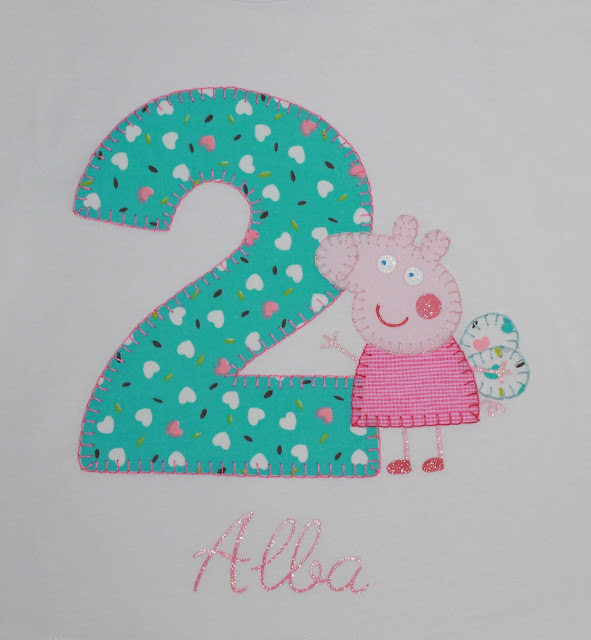 camiseta de cumpleaños Peppa Pig