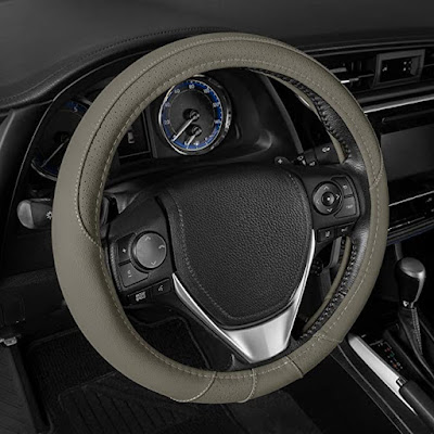 BDK Ergonomic Non-Slip Steering Wheel Cover