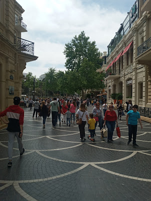 Nizami street in Baku.A shoppers paradise