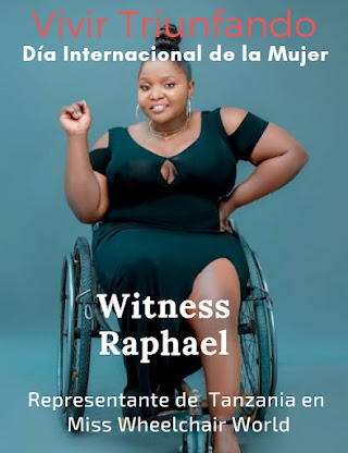 Entrevista con Witness Rahael Representante de Tanzania en Miss Wheelchair World