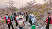 Participa Policía Estatal Rural en sofocación de incendio en Xochipala