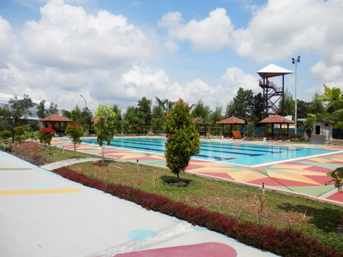 boombara waterpark pekanbaru kolam renang