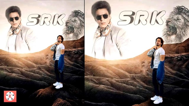 SRK Background Photo Editing Tutorial | Kinemaster Photo Editing | SRK Photo Editing Tutorial