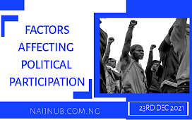 Factors Affecting Political Participation
