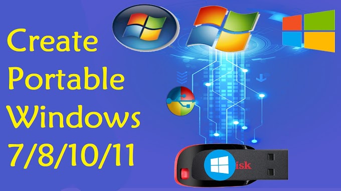 How to Create a Windows Live USB || install windows on usb || install windows-7,8,10 or 11.