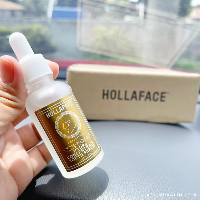 Hollaface Hydrating + Revitalising Serum Baiki Kulit Kusam dan Dehidrasi